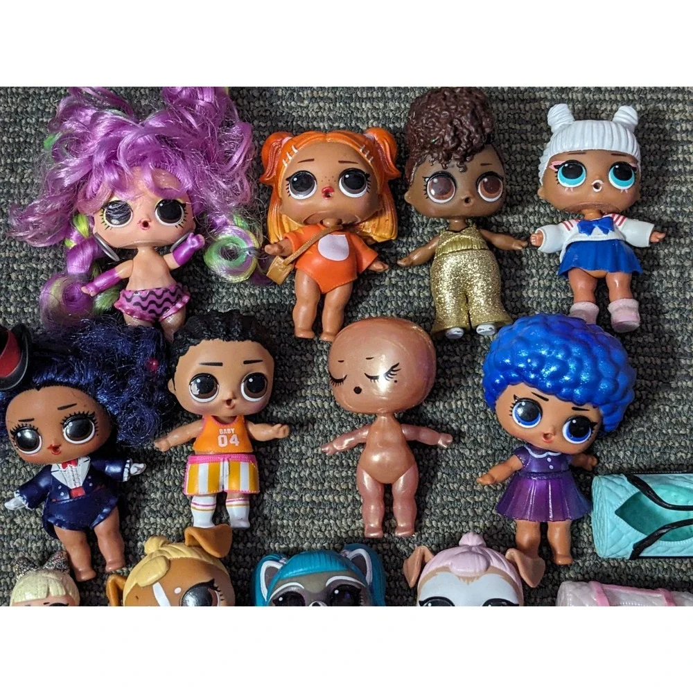 Lot of LOL Surprise Dolls, Babies & Pets Plus Accessories Assorted